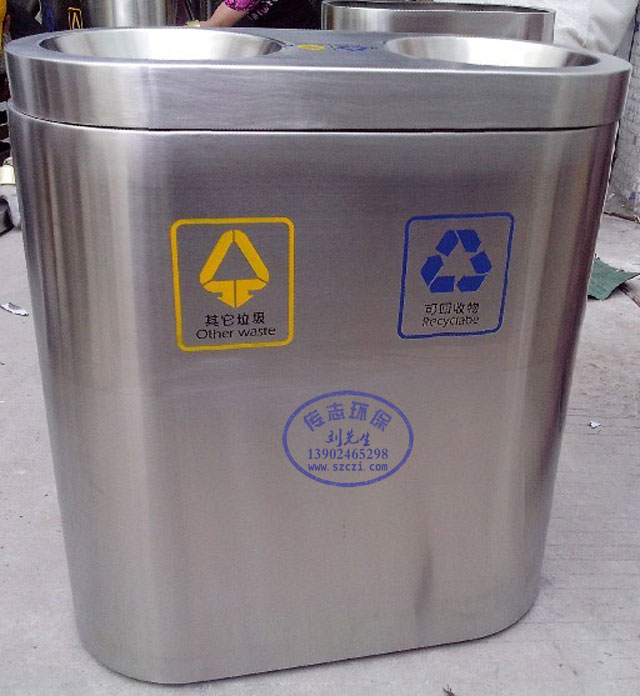 晉中市室內(nèi)萬達購物廣場分類垃圾桶